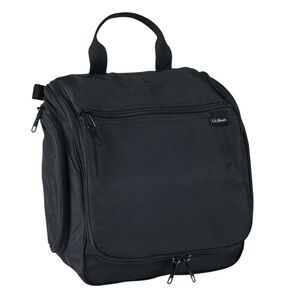 NWT L.L. Bean Black Toiletry Personal Organizer Bag